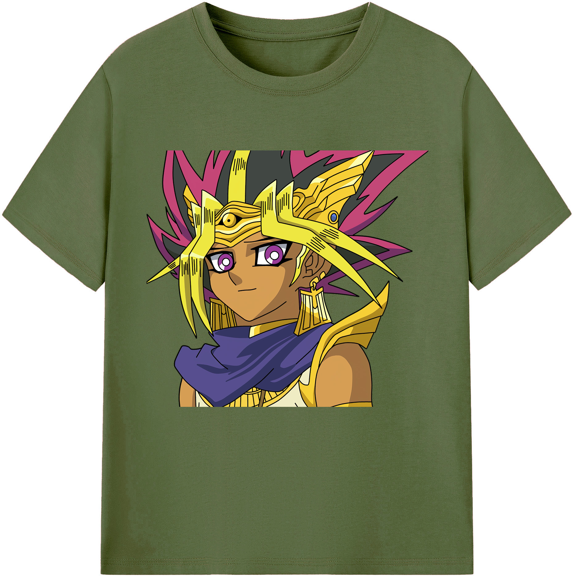 （画像用） 遊☆戯☆王 Yu-Gi-Oh! 綿100％半袖Tシャツ（フロントプリント）